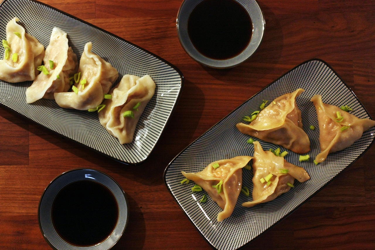 Ravioli cinesi - Jiaozi - Pasta fatta in Casa